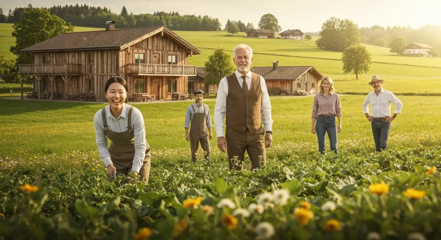 Vida no campo e suas características.