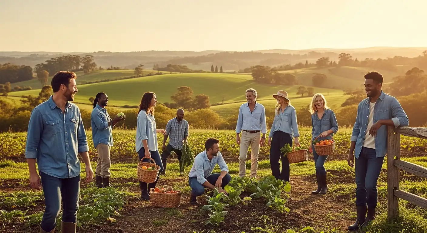 Produção de alimentos na zona rural