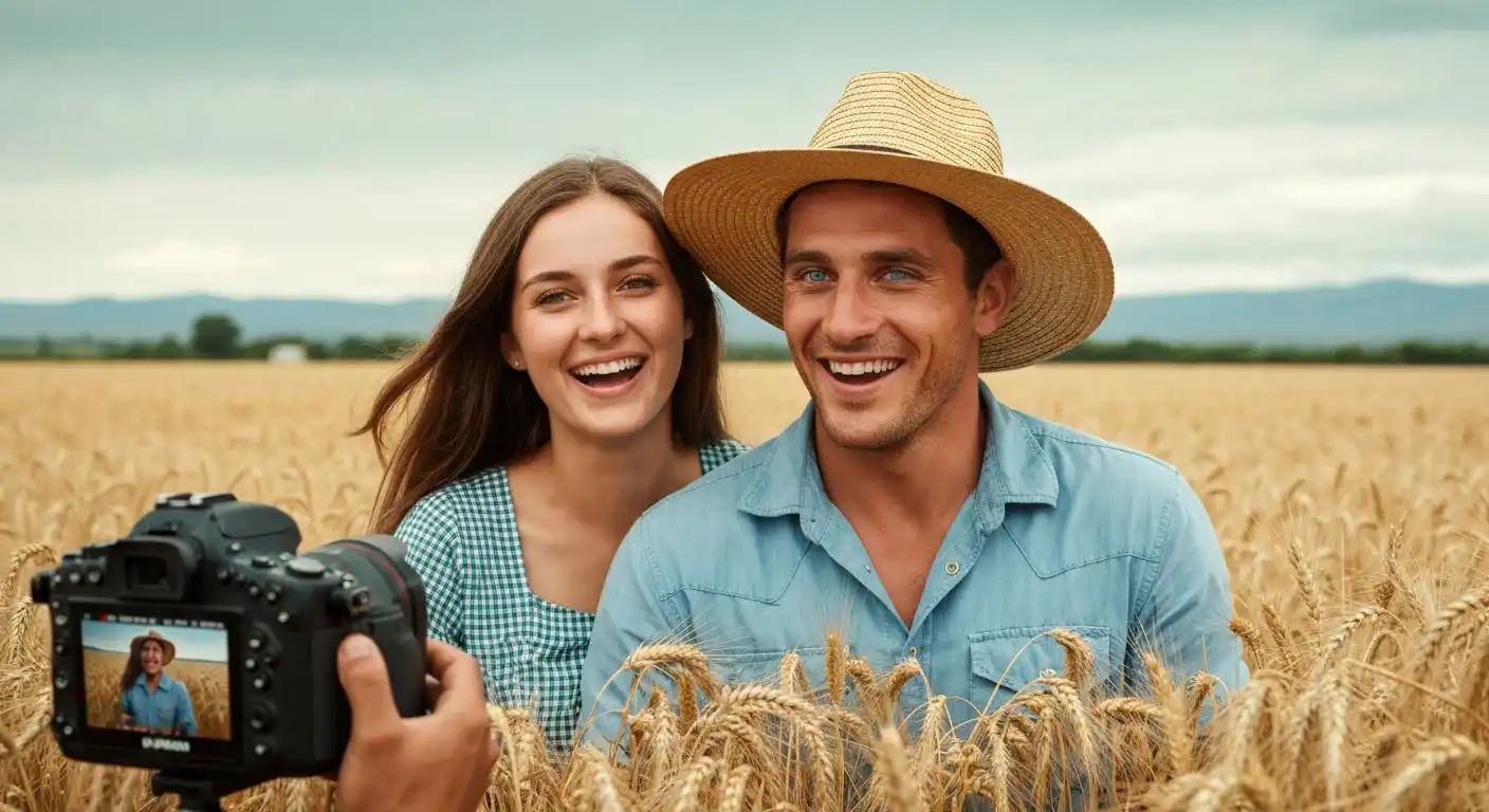 Sustentabilidade no campo.