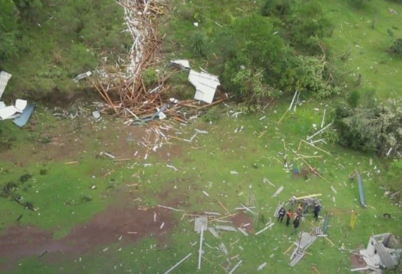 Imagem destacada Defesa Civil Confirma Tornado em Farroupilha, RS