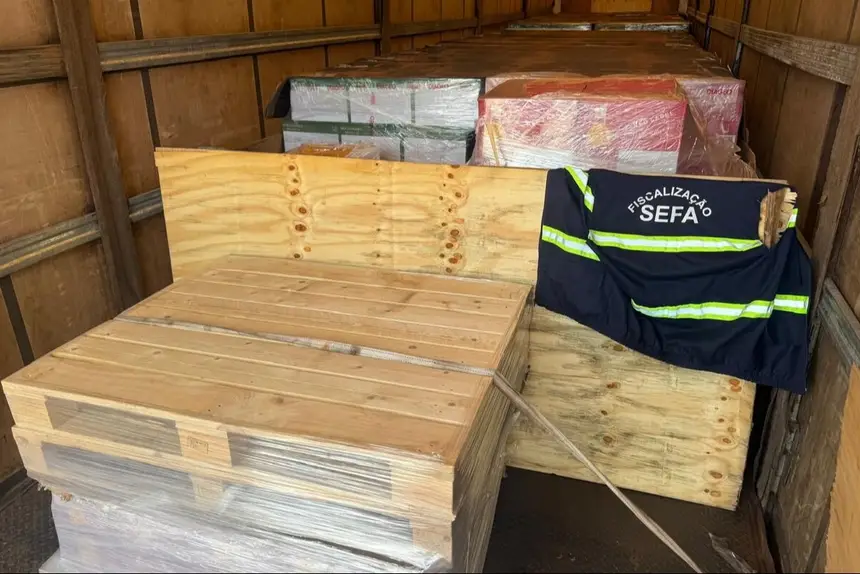 Sefa Apreende 17,4 Mil Garrafas de Uísque no Pará - Imagem do artigo original