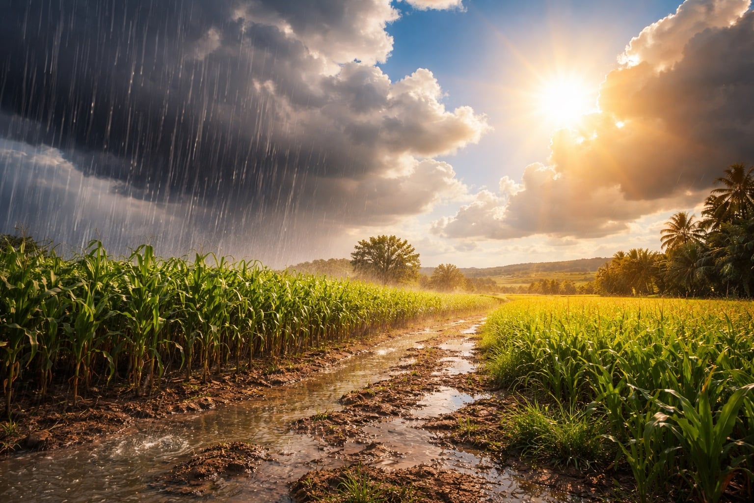 Fim da La Niña Eleva Chuva e Calor em Fevereiro - Imagem do artigo original