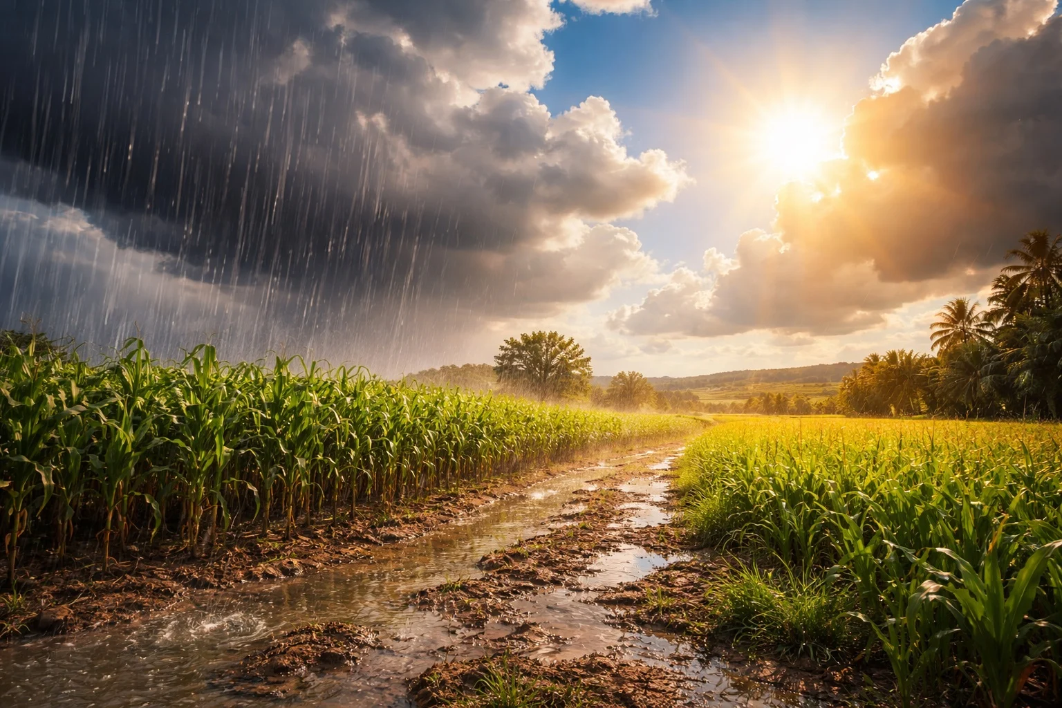 Imagem destacada Fim da La Niña Eleva Chuva e Calor em Fevereiro