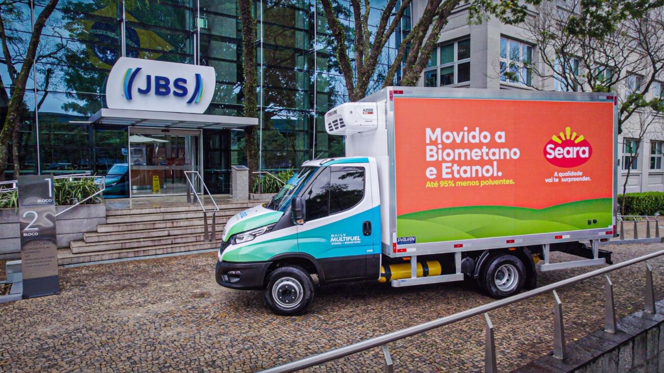 Imagem destacada Seara e Iveco Testam Caminhão Multifuel com % Menos CO